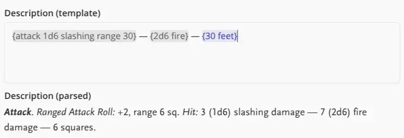Inline values are much faster to write than fillin out a form!